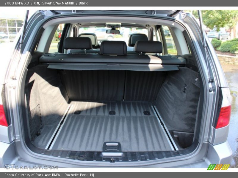 Silver Grey Metallic / Black 2008 BMW X3 3.0si