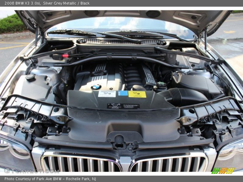 Silver Grey Metallic / Black 2008 BMW X3 3.0si