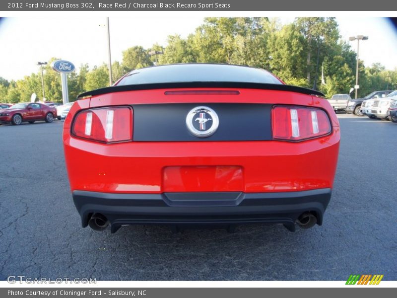  2012 Mustang Boss 302 Race Red