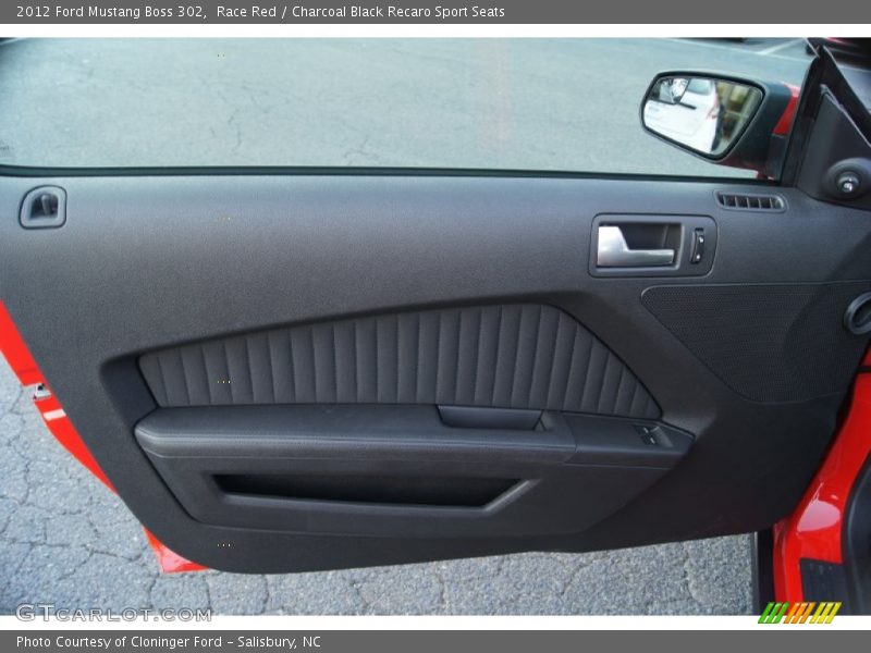 Door Panel of 2012 Mustang Boss 302
