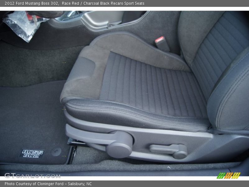  2012 Mustang Boss 302 Charcoal Black Recaro Sport Seats Interior