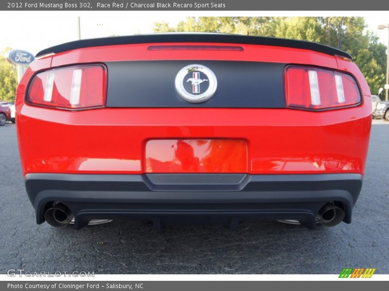  2012 Mustang Boss 302 Race Red