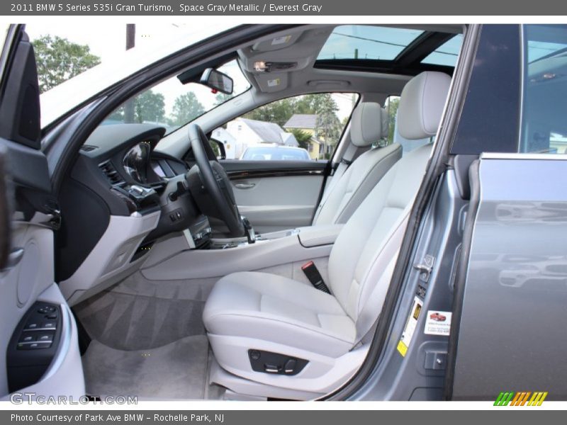  2011 5 Series 535i Gran Turismo Everest Gray Interior
