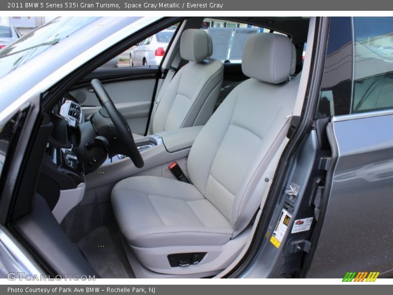  2011 5 Series 535i Gran Turismo Everest Gray Interior