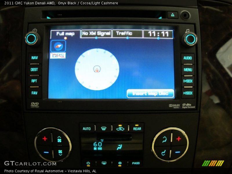 Onyx Black / Cocoa/Light Cashmere 2011 GMC Yukon Denali AWD