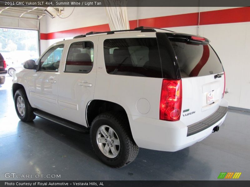 Summit White / Light Tan 2011 GMC Yukon SLT 4x4