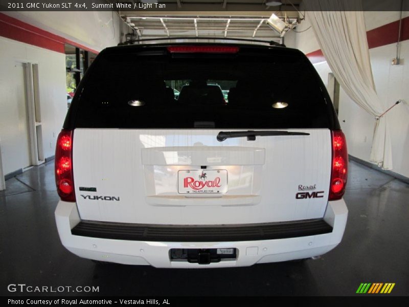 Summit White / Light Tan 2011 GMC Yukon SLT 4x4
