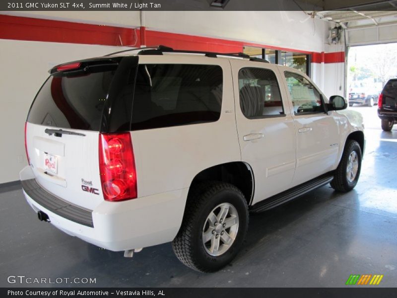 Summit White / Light Tan 2011 GMC Yukon SLT 4x4