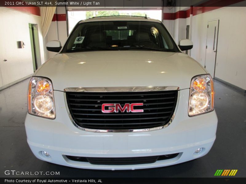 Summit White / Light Tan 2011 GMC Yukon SLT 4x4