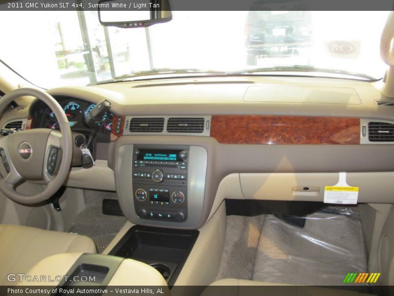 Summit White / Light Tan 2011 GMC Yukon SLT 4x4