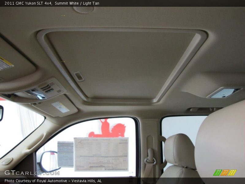 Summit White / Light Tan 2011 GMC Yukon SLT 4x4
