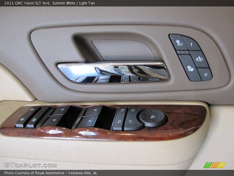 Summit White / Light Tan 2011 GMC Yukon SLT 4x4