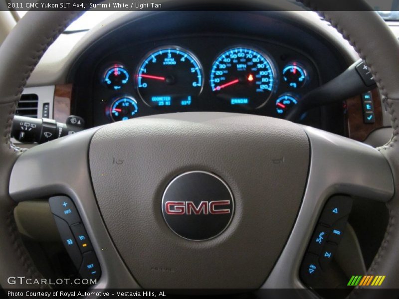 Summit White / Light Tan 2011 GMC Yukon SLT 4x4