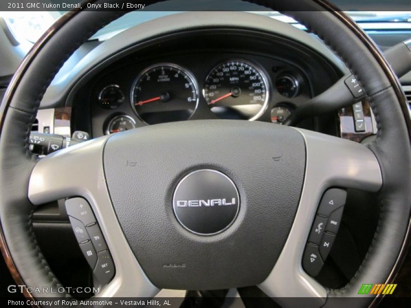 Onyx Black / Ebony 2011 GMC Yukon Denali