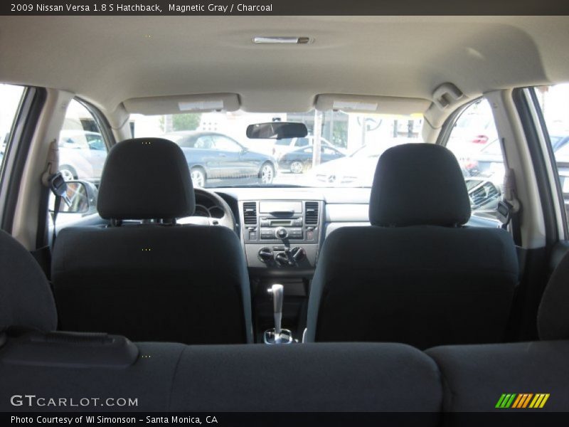 Magnetic Gray / Charcoal 2009 Nissan Versa 1.8 S Hatchback