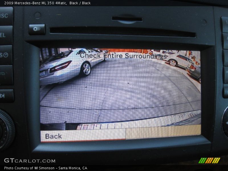 Black / Black 2009 Mercedes-Benz ML 350 4Matic