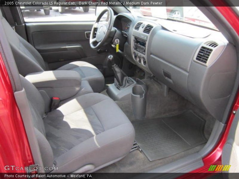  2005 Colorado LS Regular Cab Medium Dark Pewter Interior