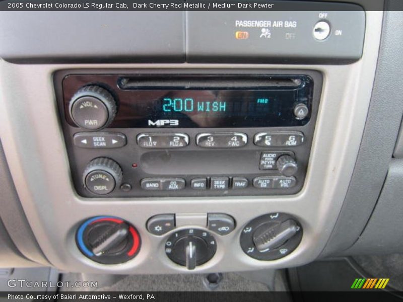 Audio System of 2005 Colorado LS Regular Cab