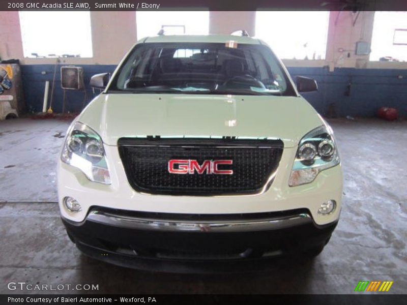 Summit White / Ebony 2008 GMC Acadia SLE AWD