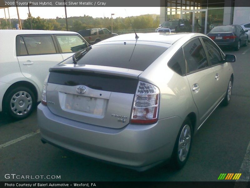Classic Silver Metallic / Gray 2008 Toyota Prius Hybrid