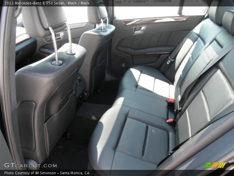 Black / Black 2011 Mercedes-Benz E 350 Sedan