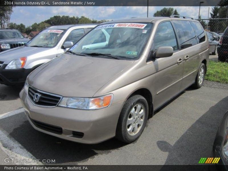 Sandstone Metallic / Ivory 2004 Honda Odyssey EX-L