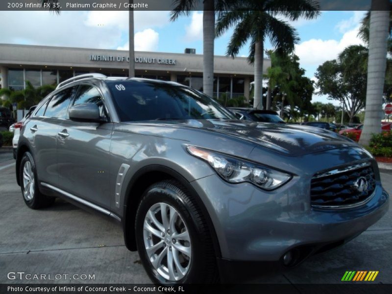 Platinum Graphite / Graphite 2009 Infiniti FX 35