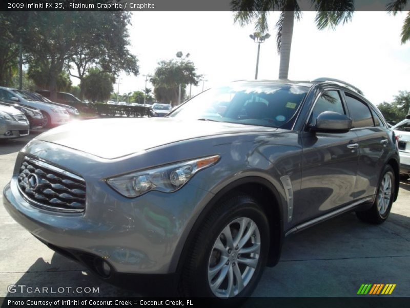 Platinum Graphite / Graphite 2009 Infiniti FX 35