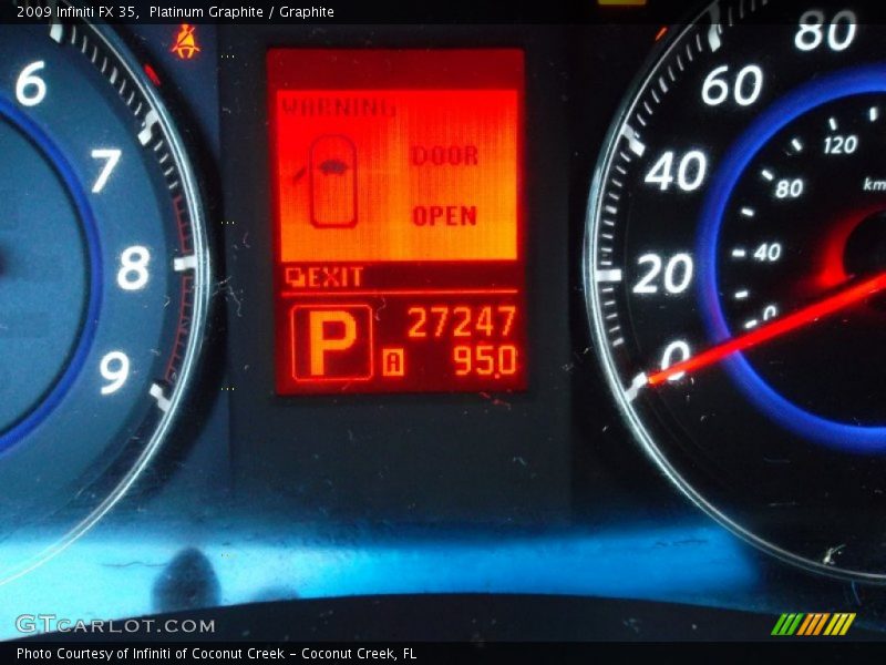 Platinum Graphite / Graphite 2009 Infiniti FX 35