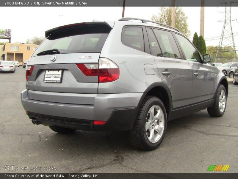  2008 X3 3.0si Silver Grey Metallic