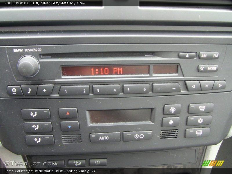 Silver Grey Metallic / Grey 2008 BMW X3 3.0si