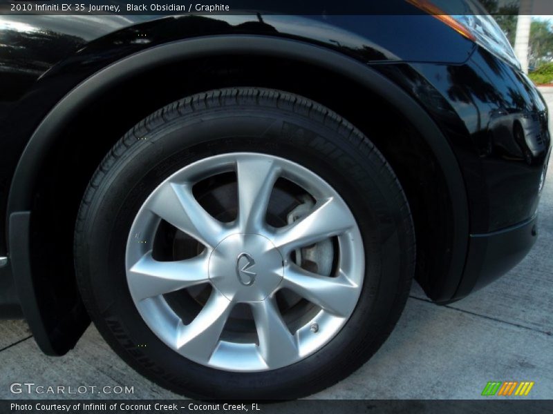 Black Obsidian / Graphite 2010 Infiniti EX 35 Journey