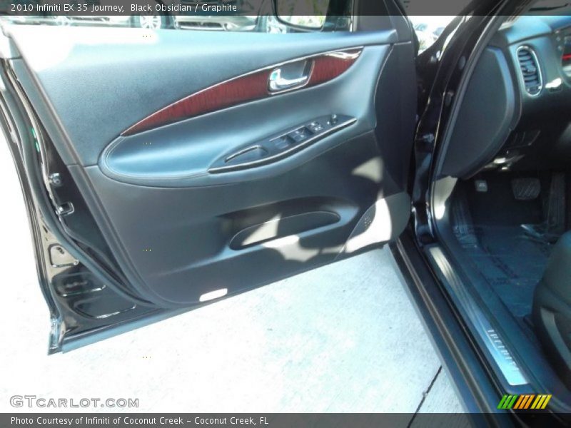 Black Obsidian / Graphite 2010 Infiniti EX 35 Journey
