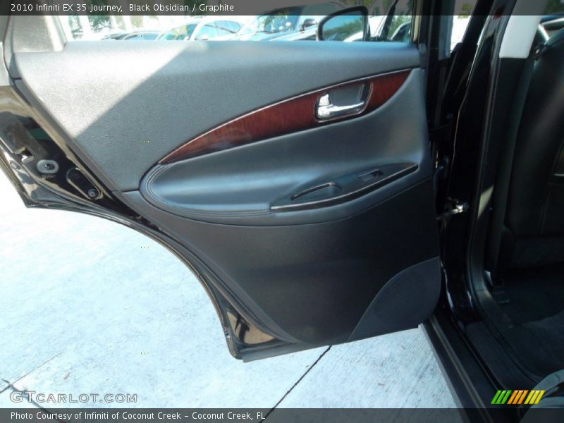Black Obsidian / Graphite 2010 Infiniti EX 35 Journey