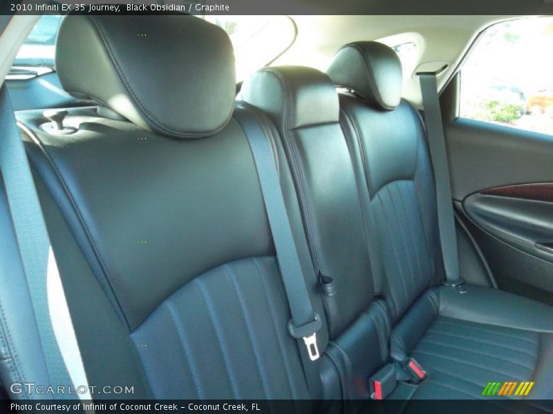 Black Obsidian / Graphite 2010 Infiniti EX 35 Journey