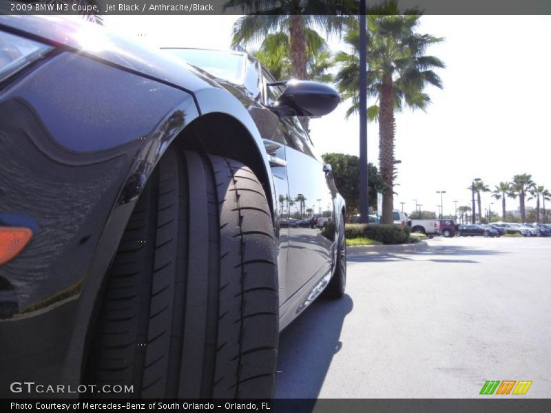 Jet Black / Anthracite/Black 2009 BMW M3 Coupe