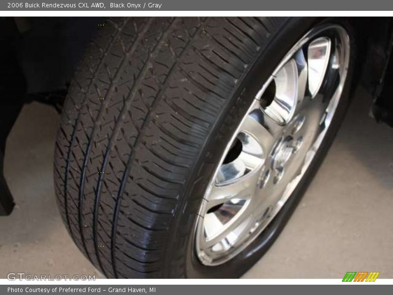 Black Onyx / Gray 2006 Buick Rendezvous CXL AWD