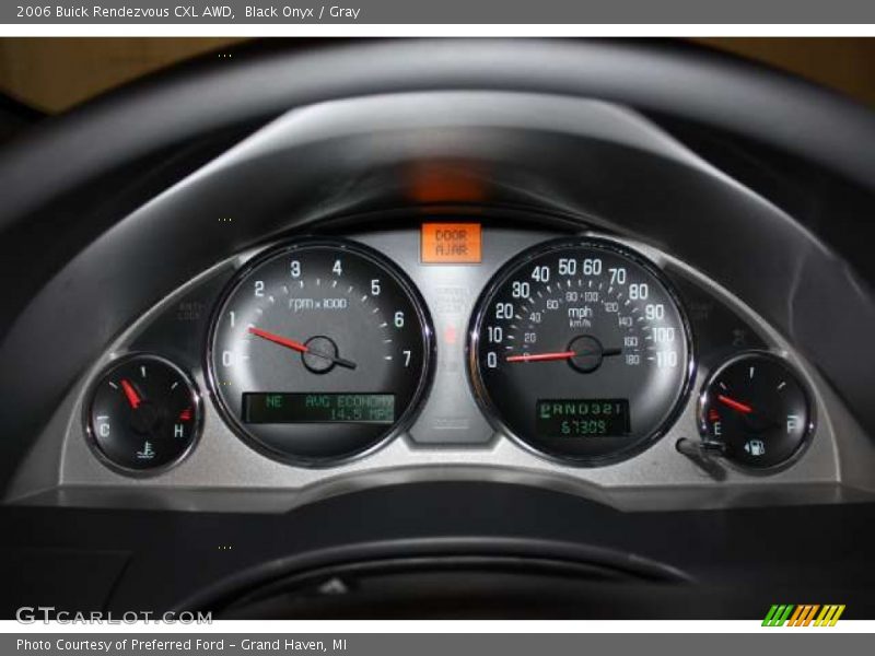 Black Onyx / Gray 2006 Buick Rendezvous CXL AWD