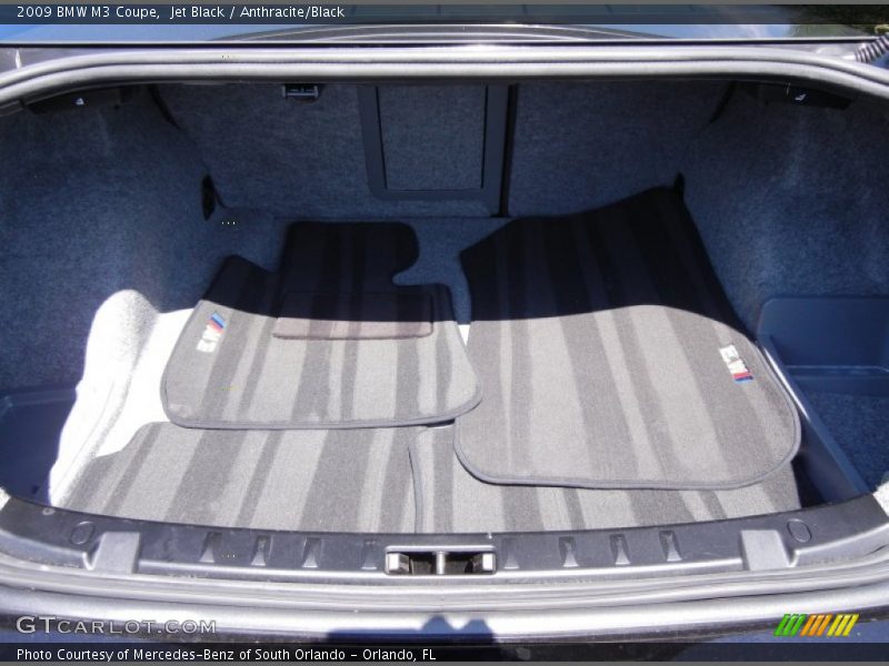 Jet Black / Anthracite/Black 2009 BMW M3 Coupe