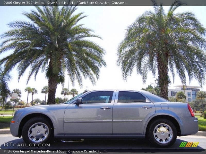 Silver Steel Metallic / Dark Slate Gray/Light Graystone 2006 Chrysler 300 Limited