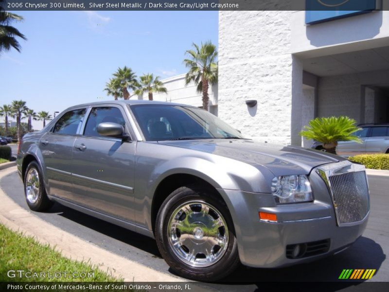 Silver Steel Metallic / Dark Slate Gray/Light Graystone 2006 Chrysler 300 Limited