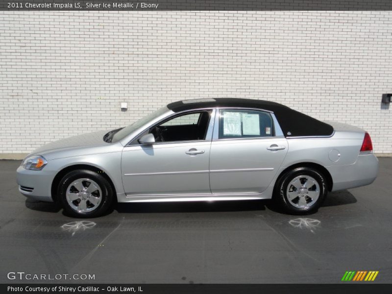 Silver Ice Metallic / Ebony 2011 Chevrolet Impala LS