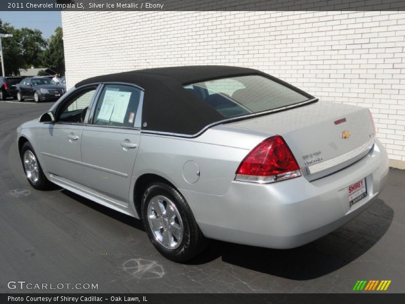 Silver Ice Metallic / Ebony 2011 Chevrolet Impala LS