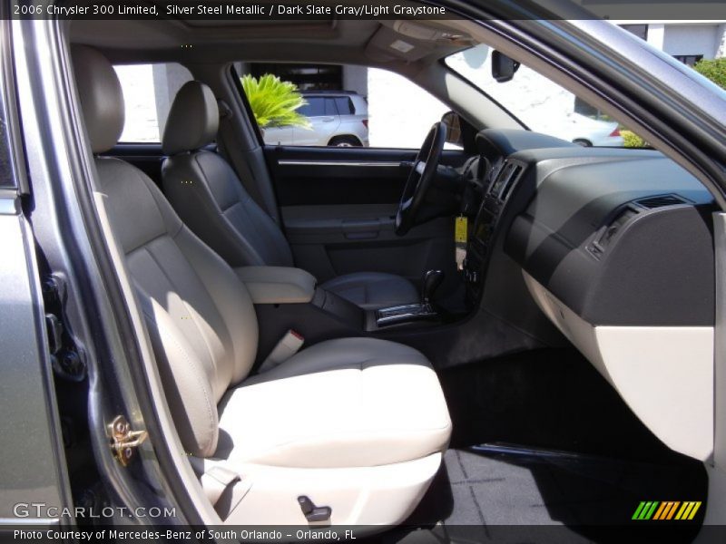 Silver Steel Metallic / Dark Slate Gray/Light Graystone 2006 Chrysler 300 Limited