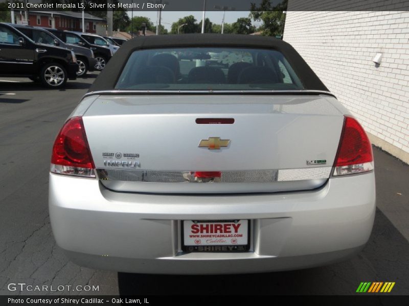 Silver Ice Metallic / Ebony 2011 Chevrolet Impala LS