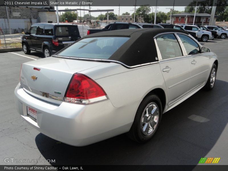 Silver Ice Metallic / Ebony 2011 Chevrolet Impala LS