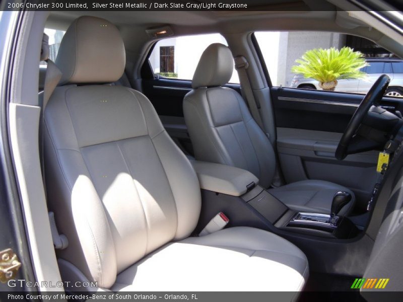 Silver Steel Metallic / Dark Slate Gray/Light Graystone 2006 Chrysler 300 Limited