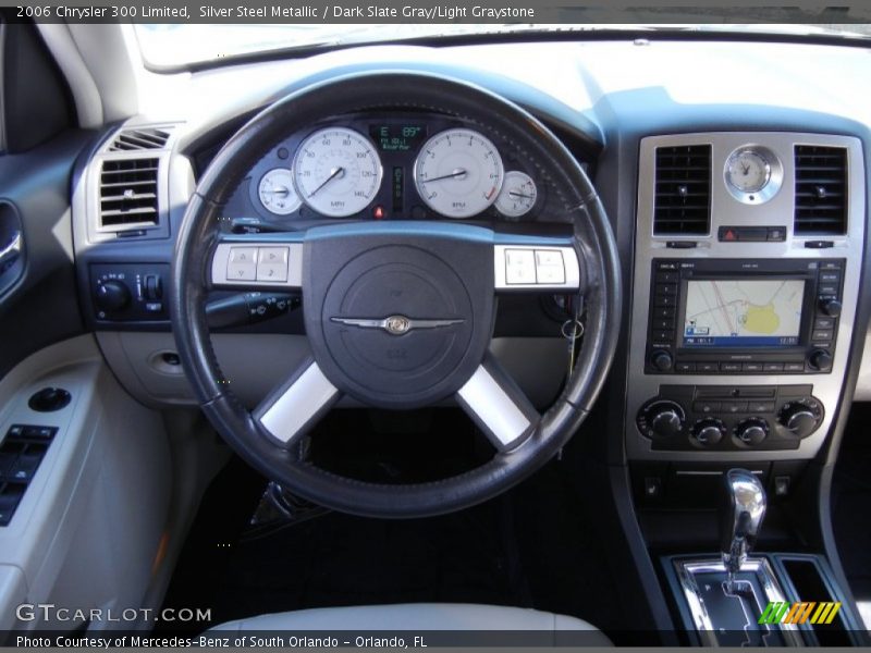 Silver Steel Metallic / Dark Slate Gray/Light Graystone 2006 Chrysler 300 Limited