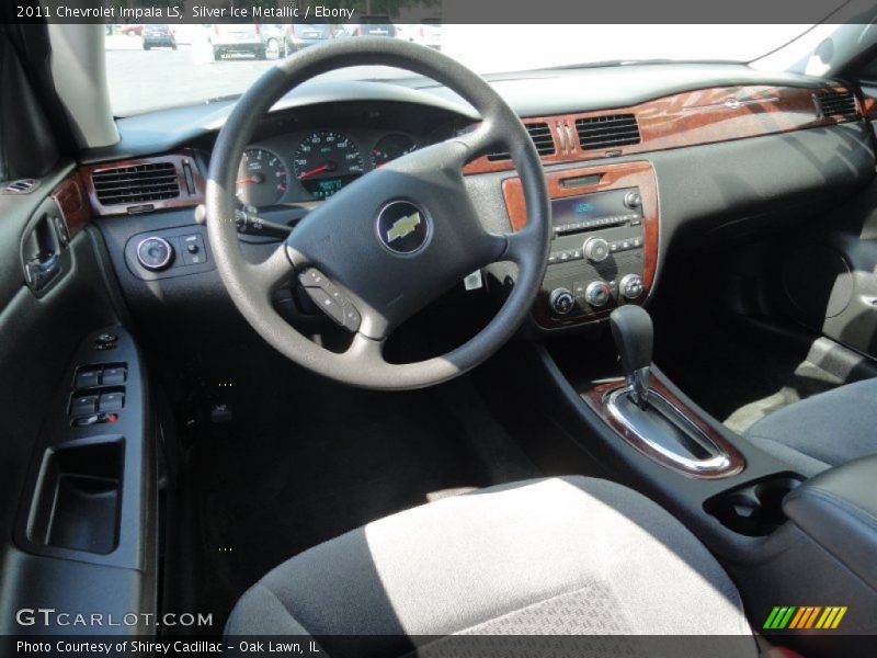 Silver Ice Metallic / Ebony 2011 Chevrolet Impala LS