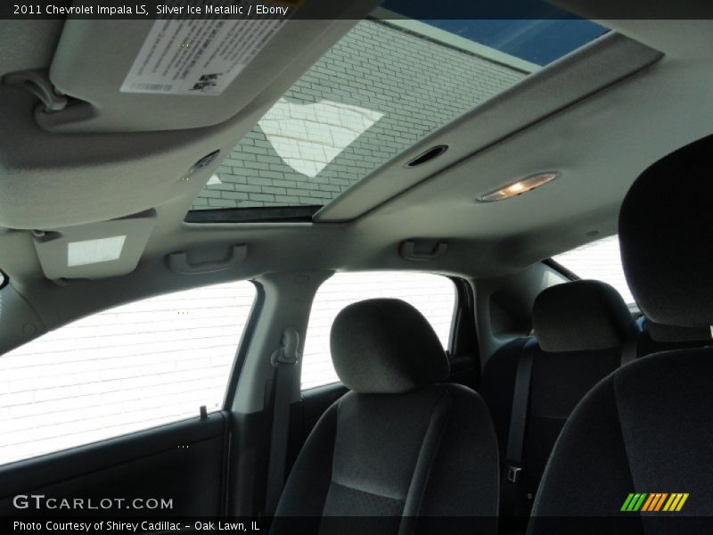 Silver Ice Metallic / Ebony 2011 Chevrolet Impala LS